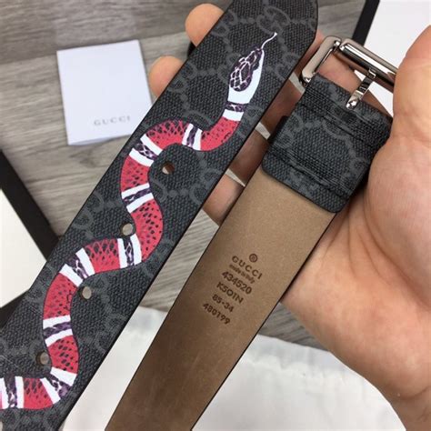 gucci kingsnake belt fake|gg gucci belt sale.